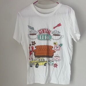 Central Perk Graphic T-Shirt - White